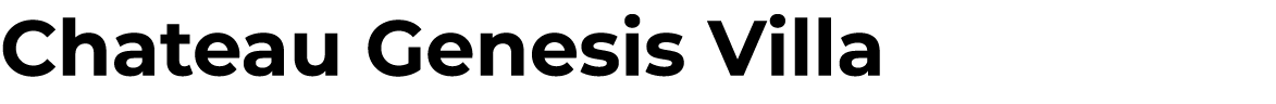 Chateau Genesis Villa 