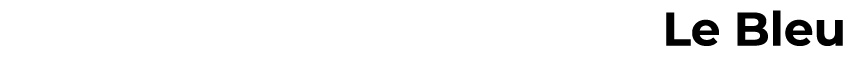 Le Bleu