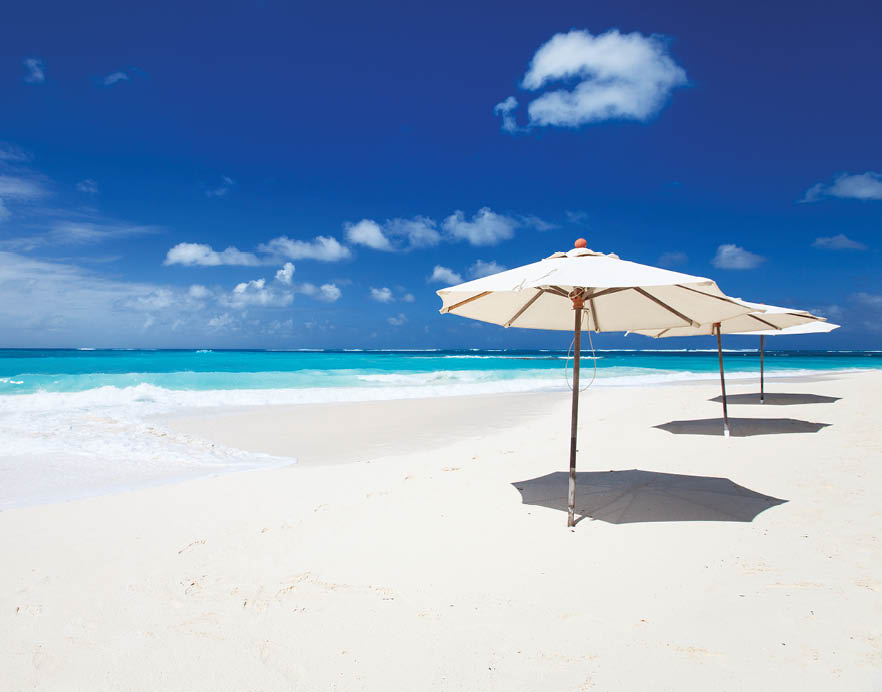 Beautiful beach on Anguilla island, Caribbean
