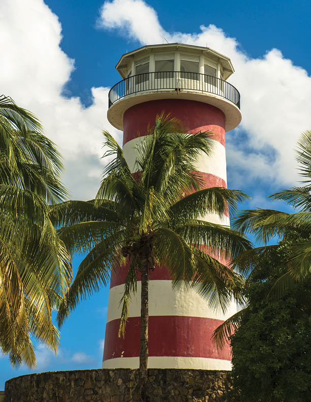 The lighthouse on Grand Bahama