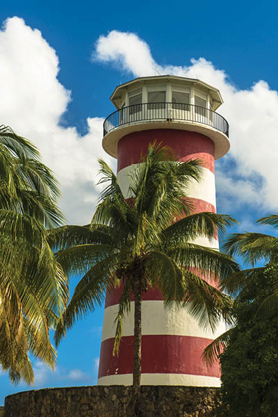The lighthouse on Grand Bahama