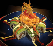 Volcano Roll Sushi, at Shabu Nobu Sushi Nobu Jakarta