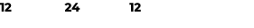 12 24 12