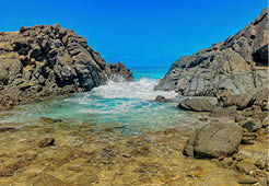 Jost Van Dyke, BVI: March 9, 2023 Bubbly Pool on Jost Van Dyke