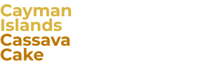 Cayman Islands Cassava Cake