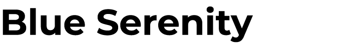 Blue Serenity