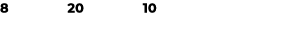 8 20 10 