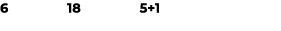 6 18 5+1