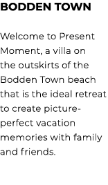 Bodden Town Welcome to Present Moment, a villa on the outskirts of the Bodden Town beach that is the ideal retreat to...