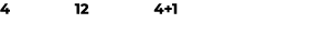 4 12 4+1