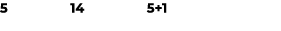 5 14 5+1