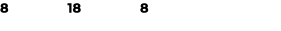 8 18 8