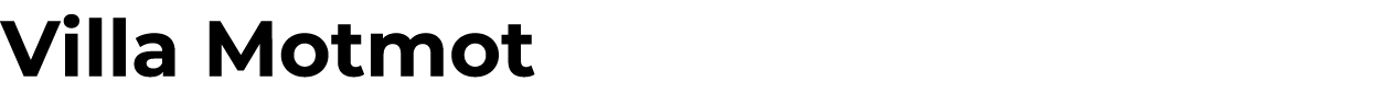 Villa Motmot 