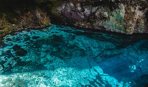 Photo of Hoyo Azul in Punta Cana, Dominican Republic