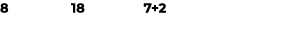8 18 7+2