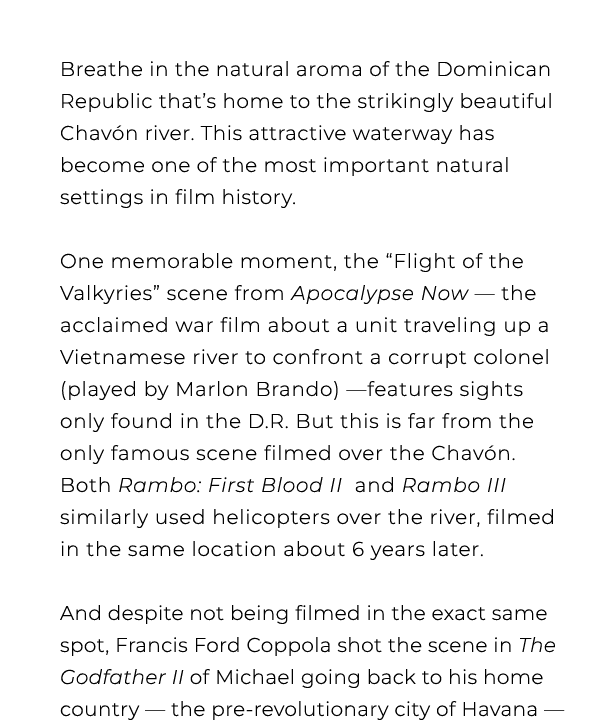  Breathe in the natural aroma of the Dominican Republic that’s home to the strikingly beautiful Chav n river. This at...