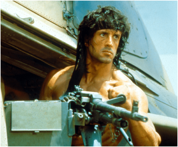 BKB3PA RAMBO III (1988) SYLVESTER STALLONE RM3 065