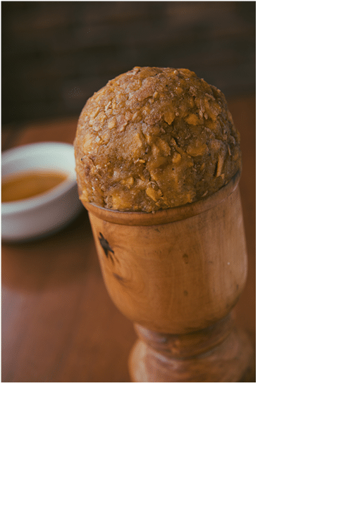 Mofongo en pil n, typical food of Dominican Republic and Puerto Rico, latin amerincan food, in vertical format