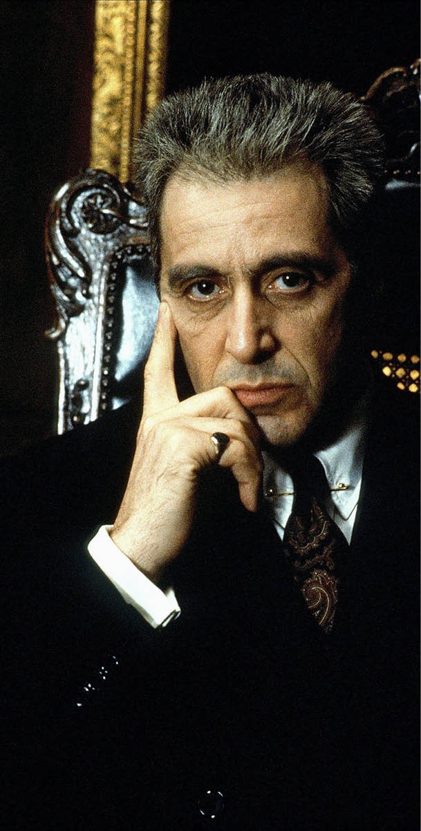 2JHN5DX AL PACINO, THE GODFATHER: PART III, 1990