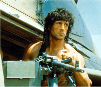 BKB3PA RAMBO III (1988) SYLVESTER STALLONE RM3 065