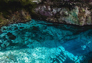 Photo of Hoyo Azul in Punta Cana, Dominican Republic