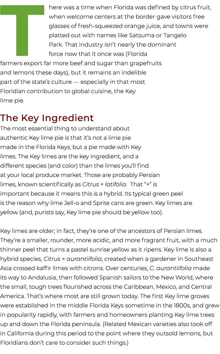 T here was a time when Florida was defined by citrus fruit, when welcome centers at the border gave visitors free gla...