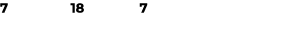7 18 7