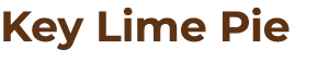 Key Lime Pie