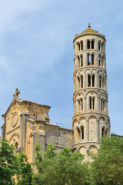 Tower Fenestrelle in Uzes - South France