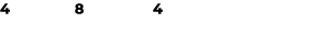 4 8 4 