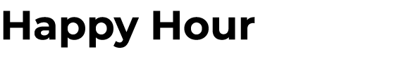Happy Hour