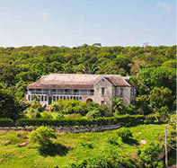 The historic Greenwood Great House in Saint James, Jamaica