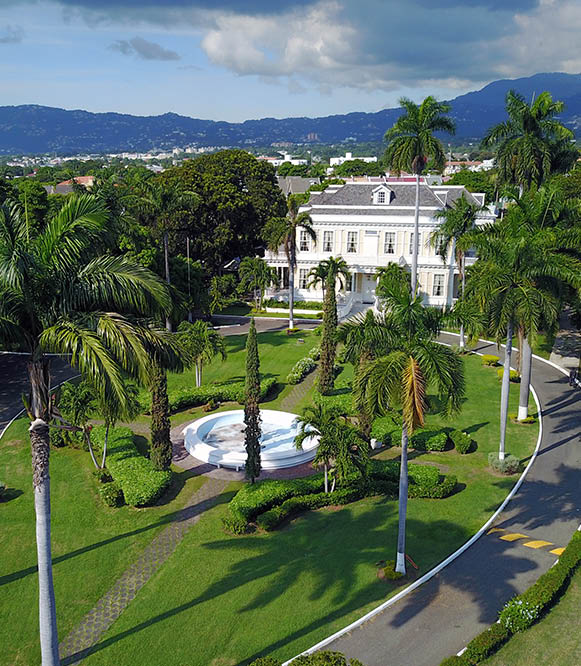 Devon House in Kingston Jamaica is the former residence of George Stiebel, dating to 1881. Nowdays is a museum, opening its gardens for public and famous for its ice-cream.