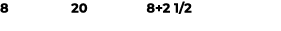 8 20 8+2 1/2