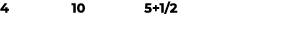 4 10 5+1/2
