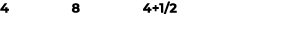 4 8 4+1/2