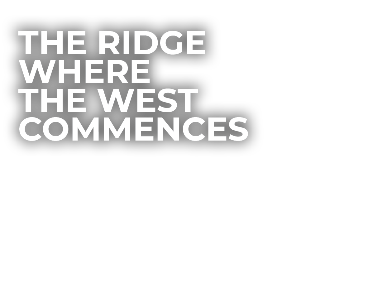The Ridge Where the West Commences