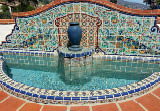 Water fountain taken at Adamson on house Malibu.
