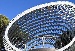 Tongva Park in Santa Monica, Los Angeles, California, USA