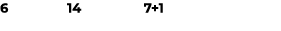 6 14 7+1