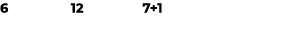 6 12 7+1