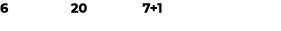 6 20 7+1