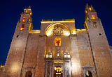 Merida San Idefonso cathedral of Yucatan in Mexico