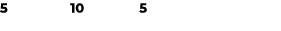 5 10 5