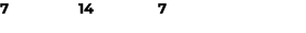 7 14 7 