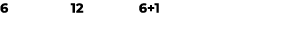 6 12 6+1