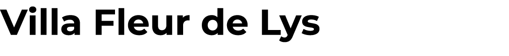 Villa Fleur de Lys 