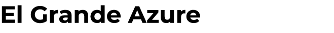 El Grande Azure