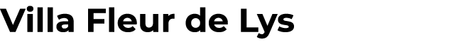 Villa Fleur de Lys 