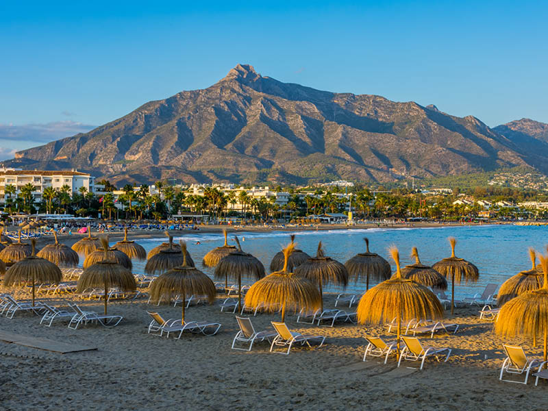 Marbella Puerto Ban s beach, the most glamorous beach in costa del sol